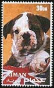 english bulldog stamps
