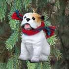 Bulldog Christmas Ornament