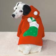 Holiday fleece jacket