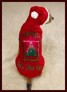 Blingle All the Way Dog Holiday Sweater
