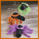 Halloween Spider Dog Toys